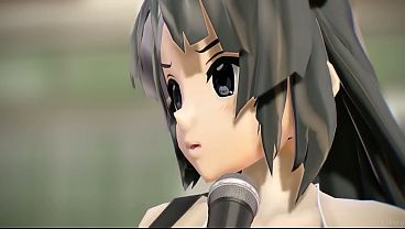 K-ON girls dancing
