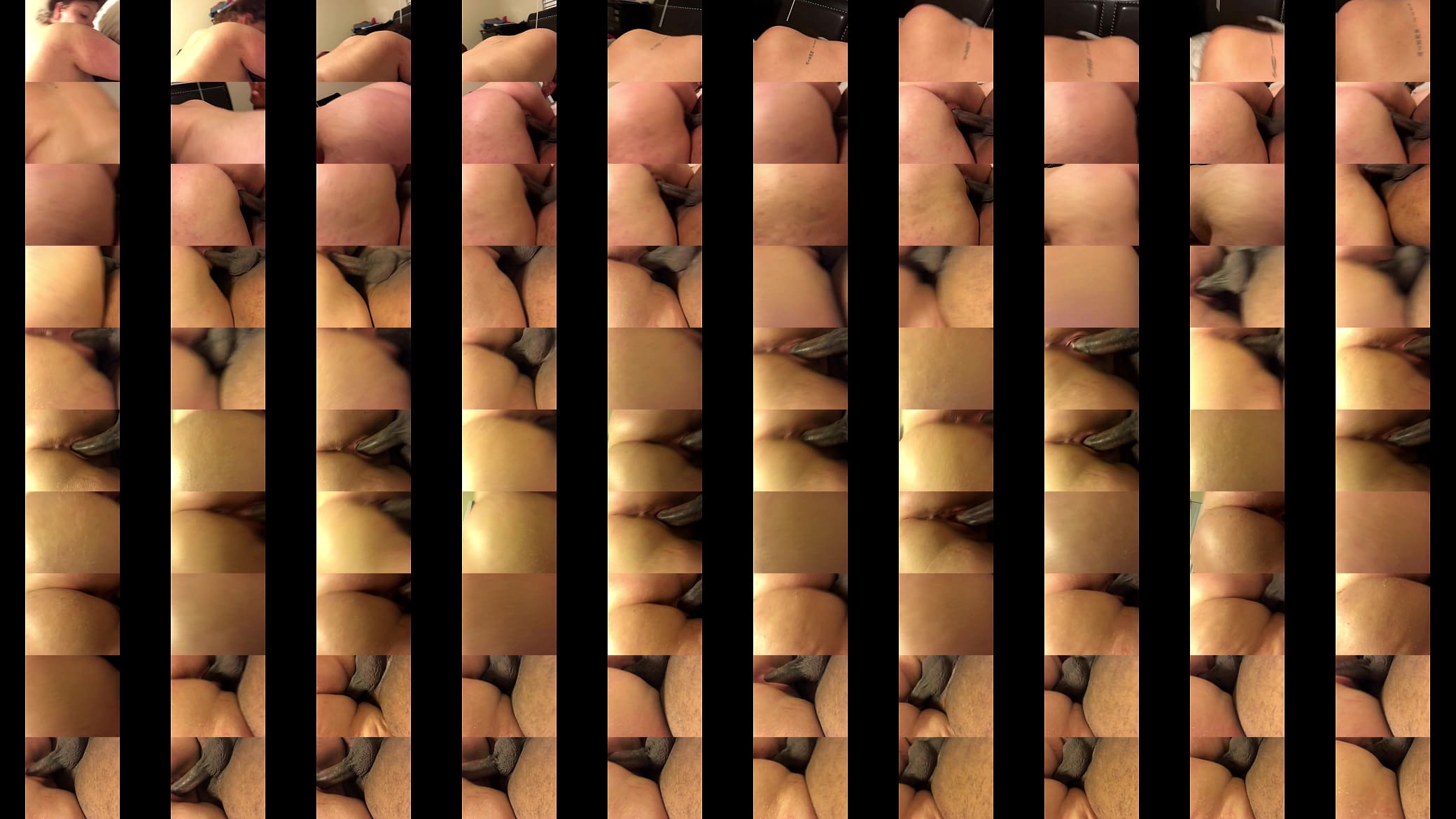 White girl riding black cock 预览图