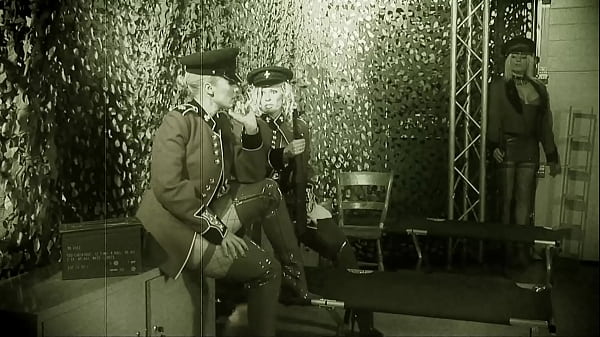 Demented Lesbian Threesome Plus A Stiff Cock