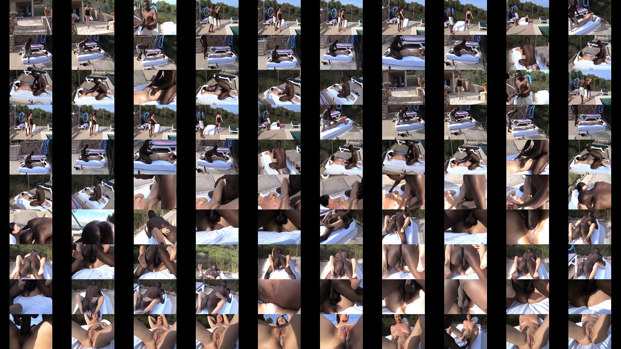Mi esposa Eva en vacaciones con su amante permanente negro serie 2 预览图