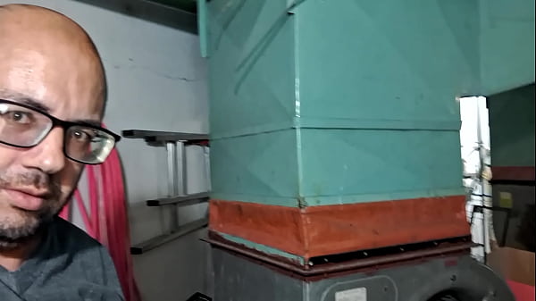 Rola funcionando no trabalho