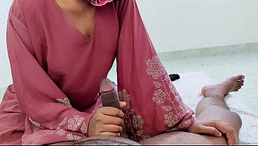 Hijabi Stepmom sex desire with her stepson
