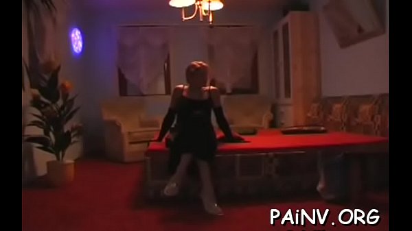 This bonded doxy up in bizarre humiliation scene