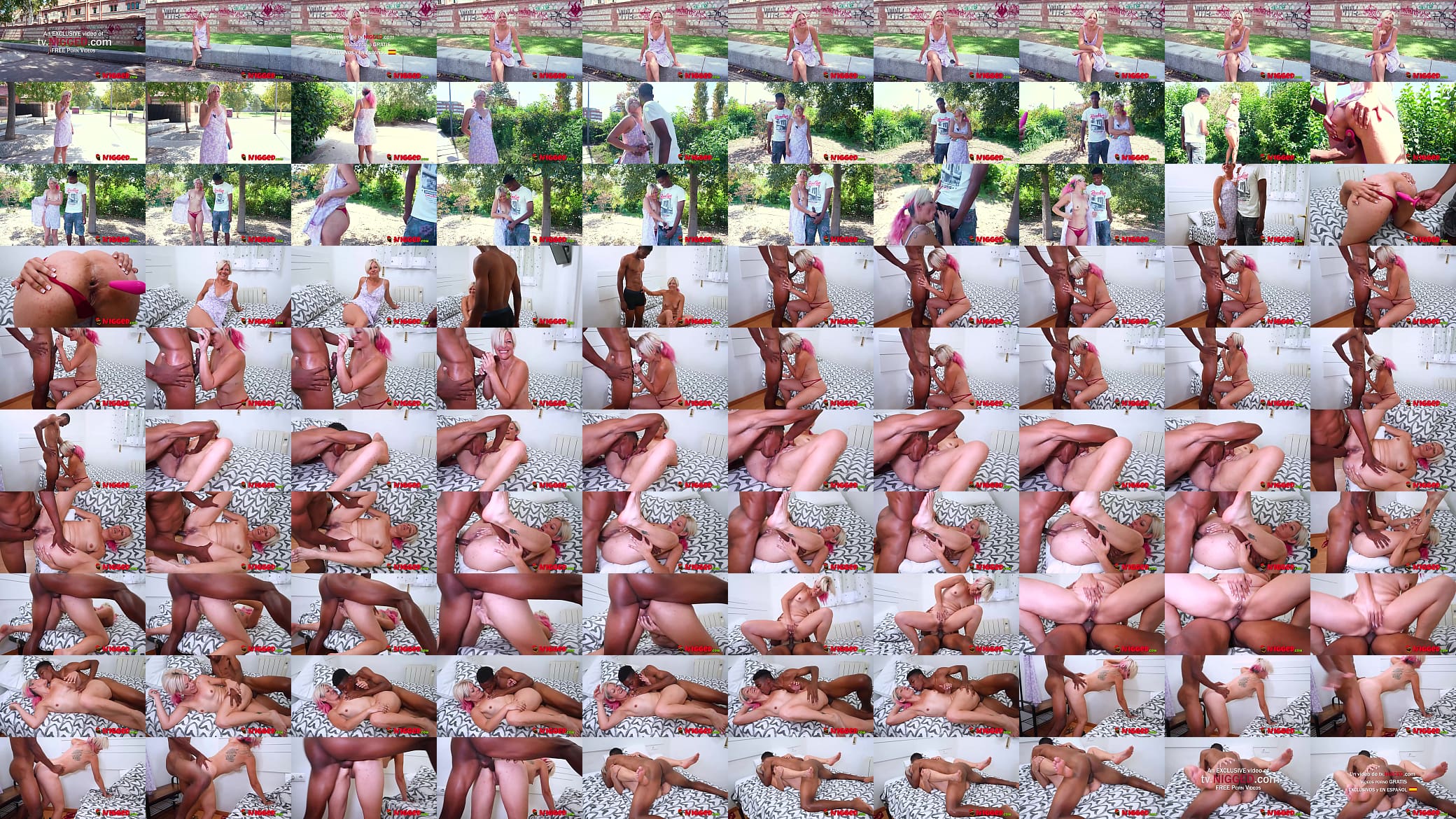 ANAL GAMES for dirty mommies: Sandra V's going to try interracial sex! 预览图