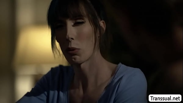 Busty Trans stepmom gives her stepson bed pleasure