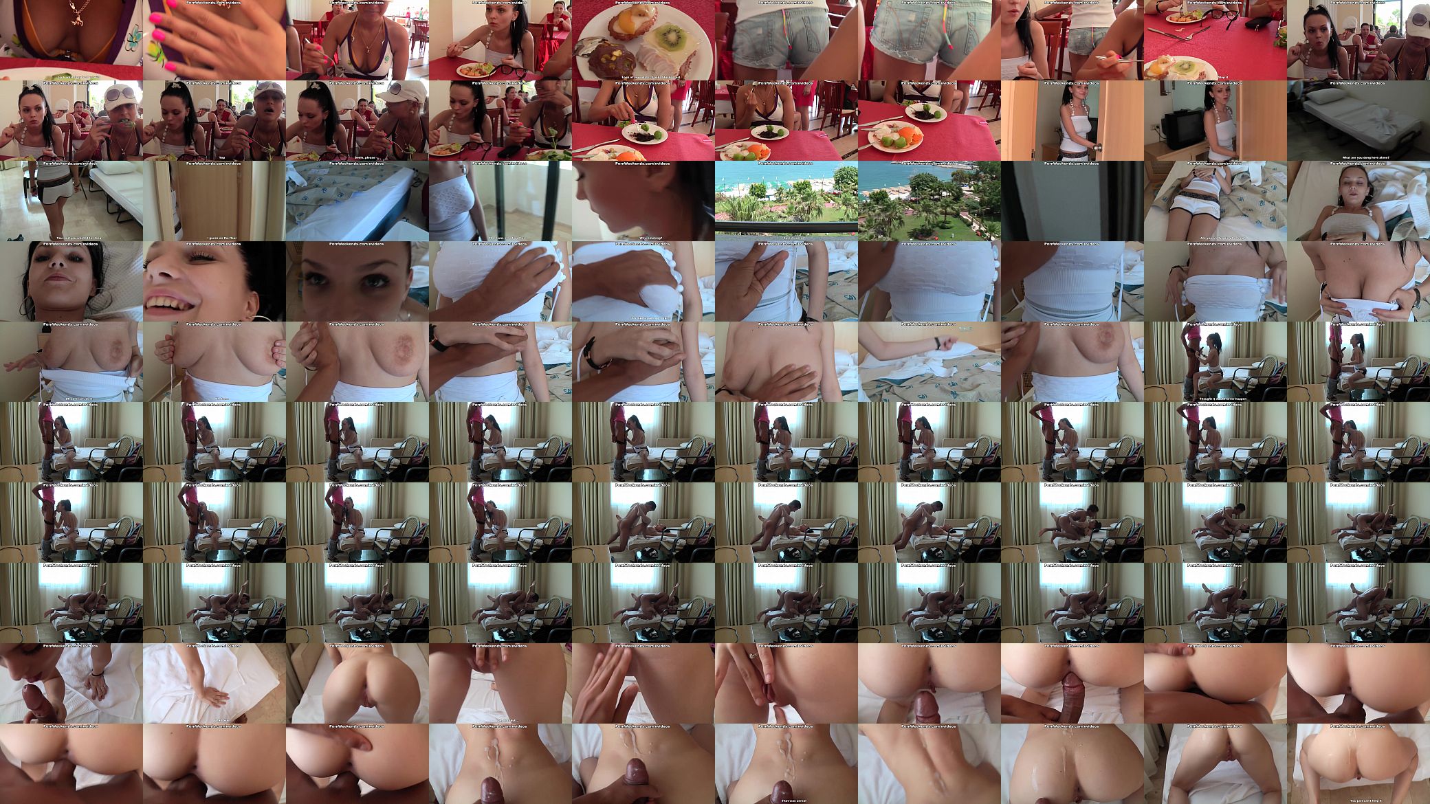 Babe fucked in a hotel room 预览图