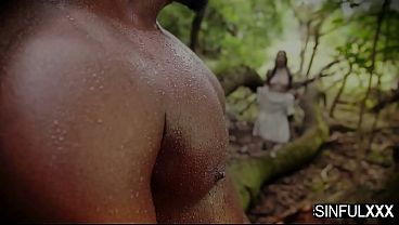 Sensual Interracial Outdoor Passionate Lovemaking at SinfulXXX.