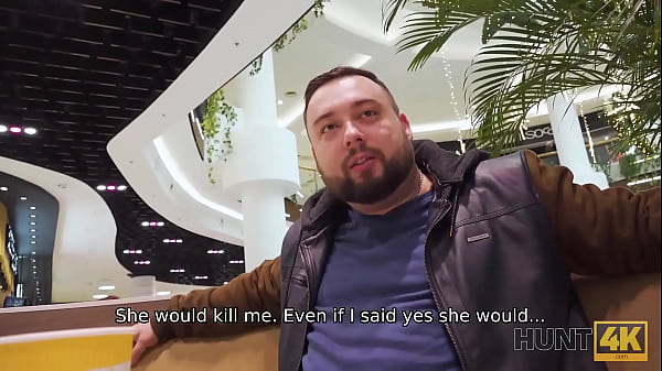 HUNT4K. Bf isnt against sex of his GF and rich stranger