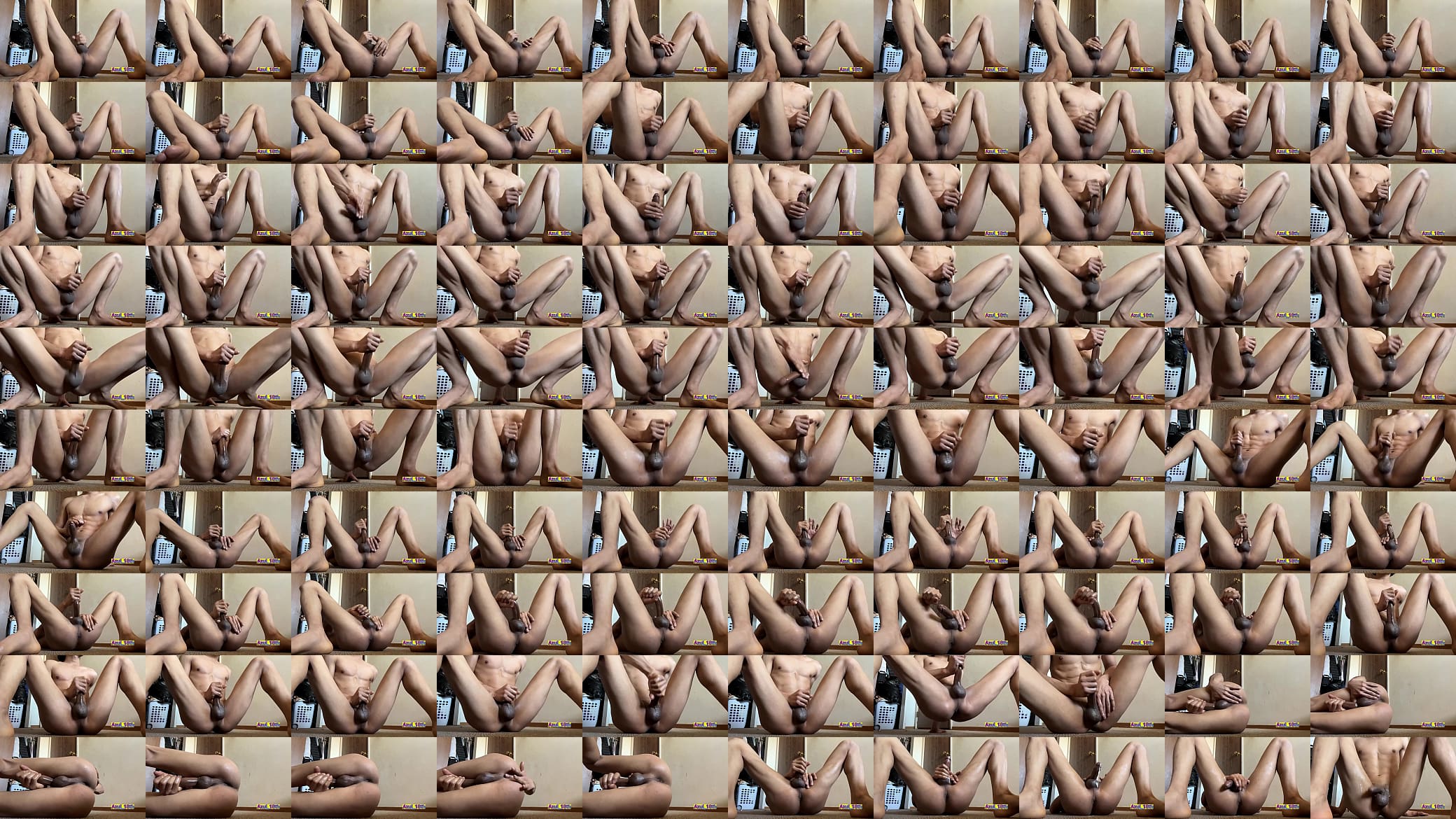 Ellas publican un nuevo video porno de un chico mientras se masturba 预览图