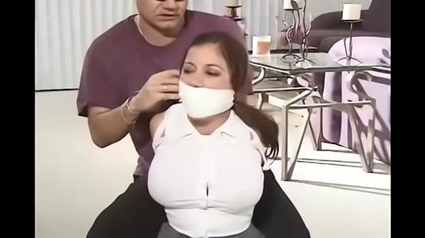 thumb brunette tied