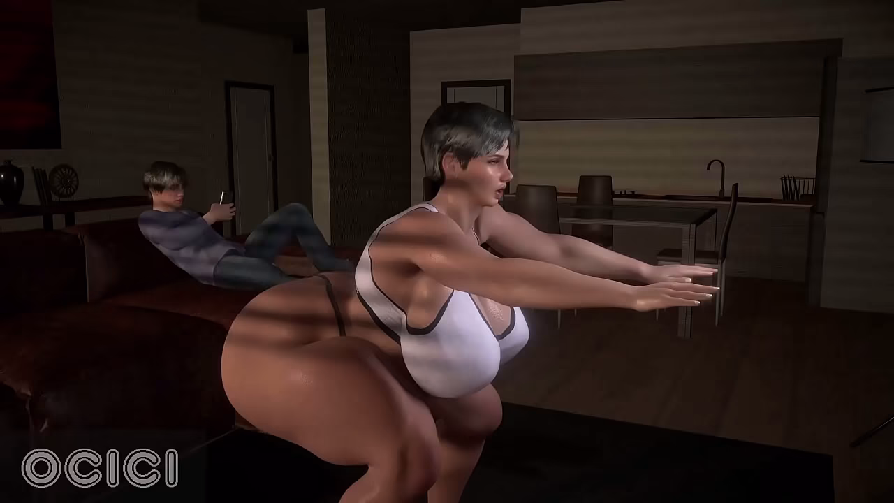 Fitness (VAM) - Squat Work Out - 3D Porn - OCICI