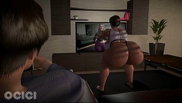 Fitness (VAM) - Squat Work Out - 3D Porn - OCICI
