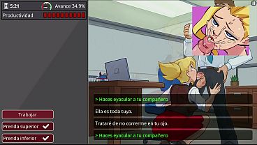 Una secretaria muy calienteBarely Working