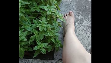 GretaLa - in cortile fa' prendere aria alla fica