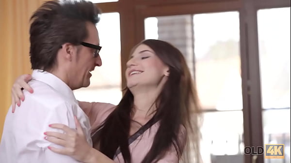 OLD4K. Russian woman sucks old cock and then receives it in her snatch