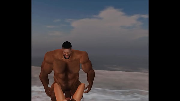 beach slut can't escape the needs of mighty Ndamuking's bbc