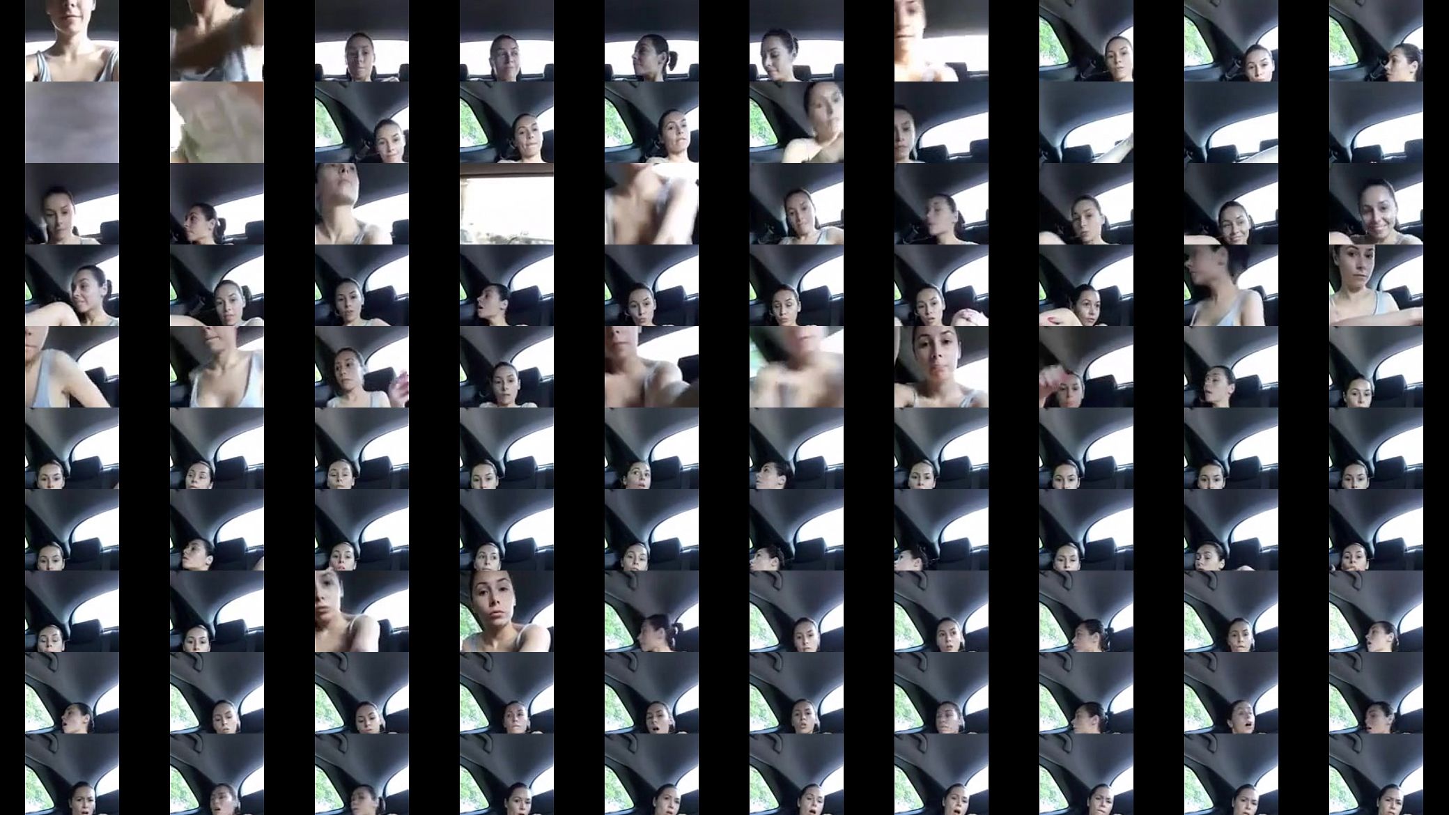 Masturbation in the car on the street. - xcamweb.com 预览图