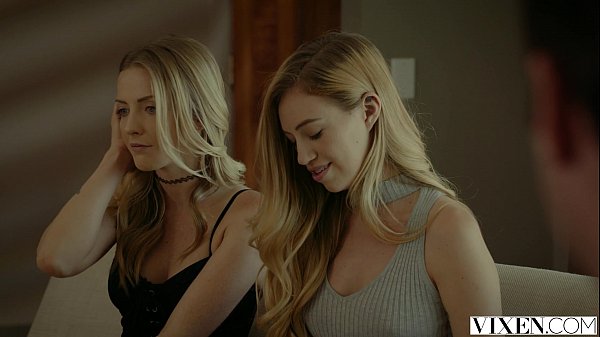 VIXEN.com Rich Boss Gets Threesome with Two Blondes