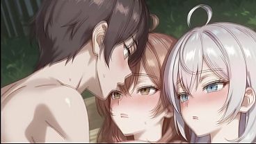 Kuze x Alya x Masha (FFM) Roshidere (AI)