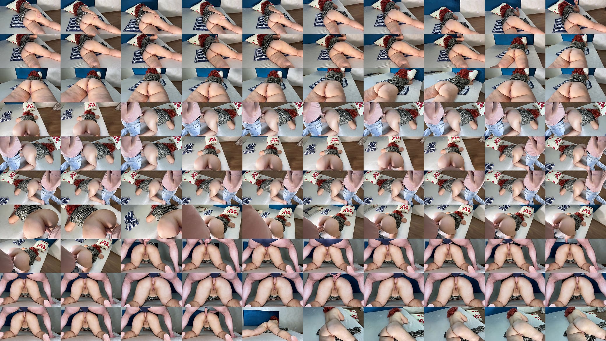 Cock entered the MILF&#039;s tight ass and fucked her in anal 预览图
