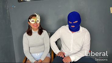 Cuckold hands his young girlfriend over to a stranger to be fucked hard