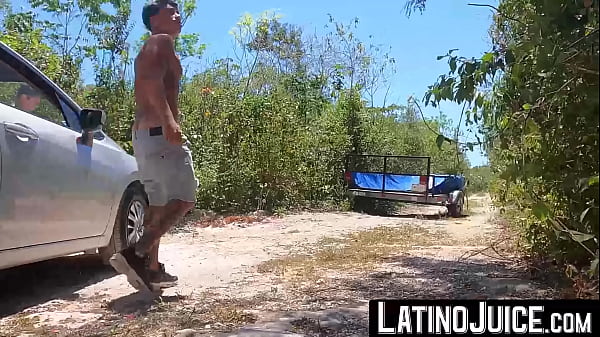 LatinoJuice - Tattooed Latino Cain Gomez br...