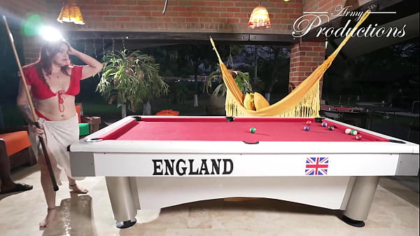 Redhead Hotwife Fucks Huge Black Stranger on the Pool Table (BBC)