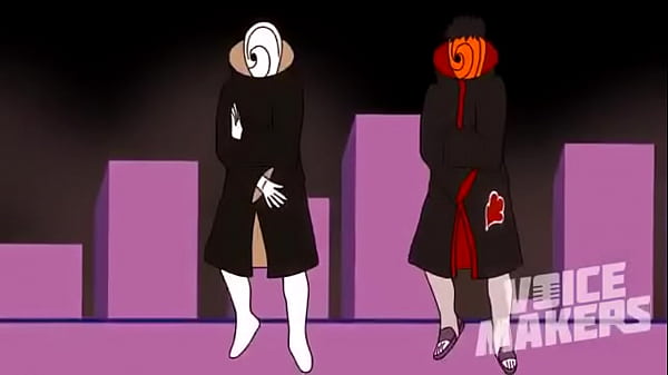 Tobi e Itachi rebolando gostoso ao som de upa, upa pocotó.