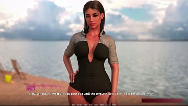 Dominos Beach 4 - Alex Lands Beach Job With Fiona’s Help