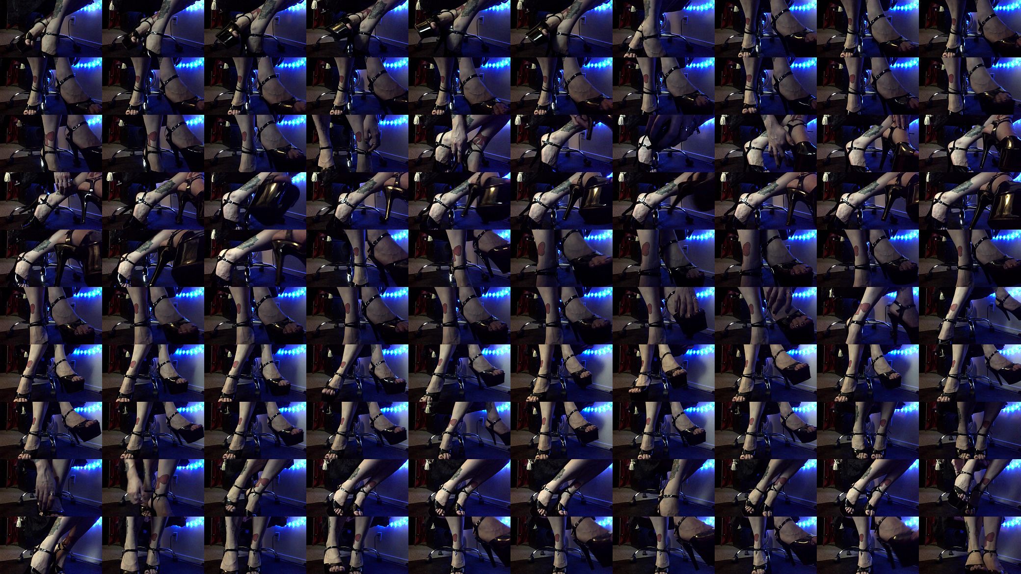Fetish Underdesk Foot Voyeur Watching Highheels and Pretty Feet 预览图