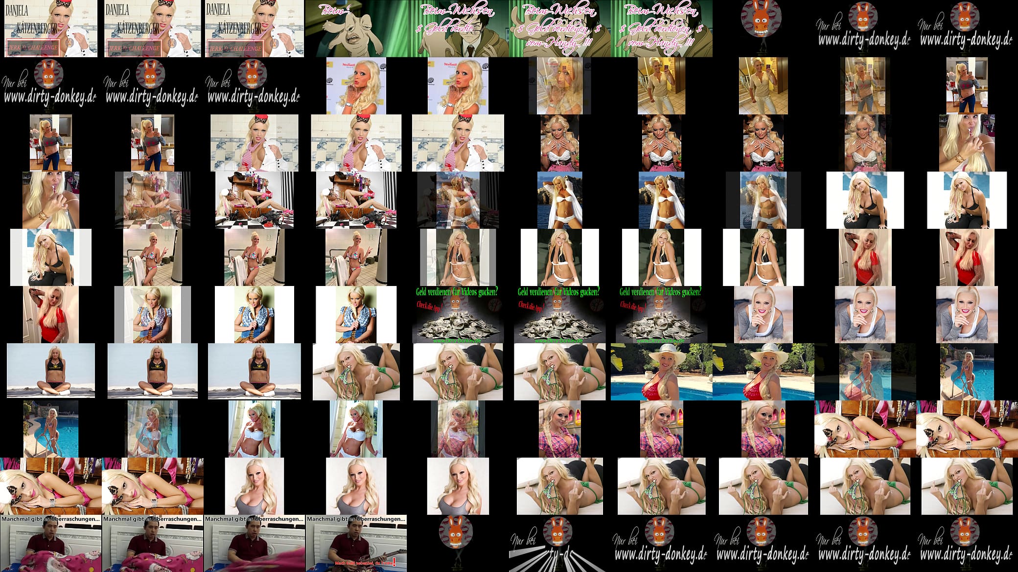 Deutsche Promi Nutte Daniela  Katzenberger Sexy Jerk Off Challenge NEU 预览图