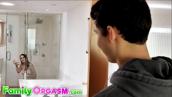 FamilyOrgasm - Spying My Step Mom in her Bathroom - Angel Ryder