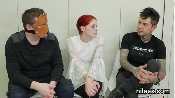 Kinky cutie was brought in ass hole assylum for...