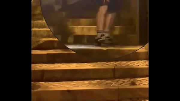 Guy caught peeing in the street