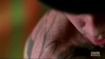 The tattoo in the bundle of sex toy and bodies shone like a bright beacon