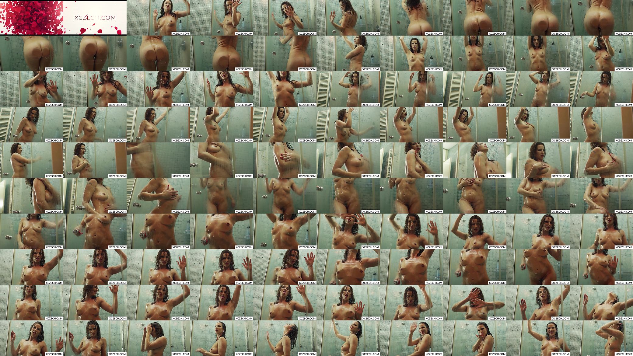 Super erotic shower with super hot woman - XCZECH.com 预览图