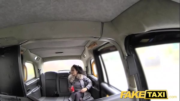 Fake Taxi beautiful young black girl in bodysuit gets cummy pussy