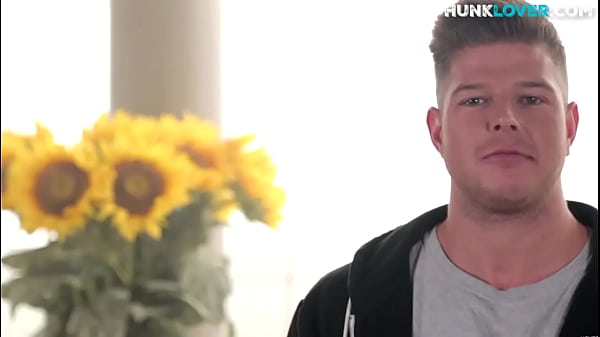 Hunky inked amateur teases body and masturbates...