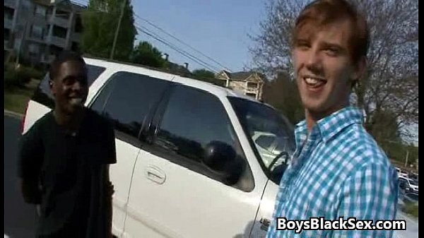 Black Muscular Gay Dude Fuck Anally White Twink Hard 15