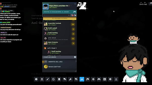 LAKE ES FOLLADO POR SASKE EN VIERNES 13 MIENTRAS LO DETONAN EN DIRECTO