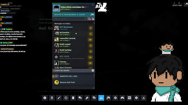 LAKE ES FOLLADO POR SASKE EN VIERNES 13 MIENTRA...