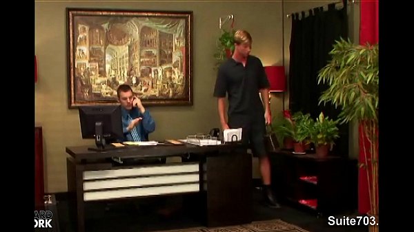 Download Video - Sexual gays screwing butts in the office