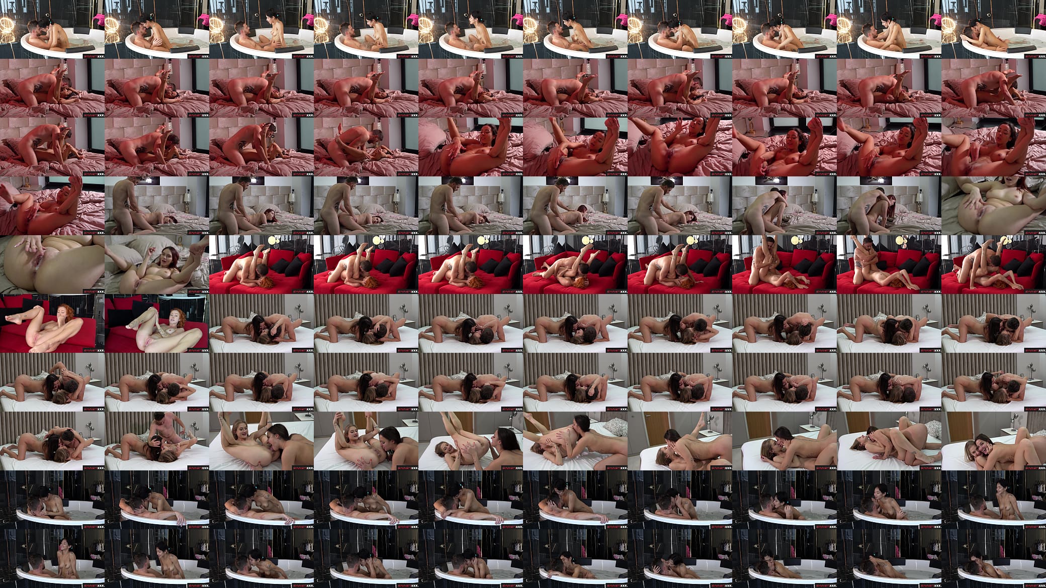 &quot;CUM INSIDE MEEE!!!&quot; - Thirsty Sluts Love Creampies - Creampie and Male Orgasm Compilation 预览图