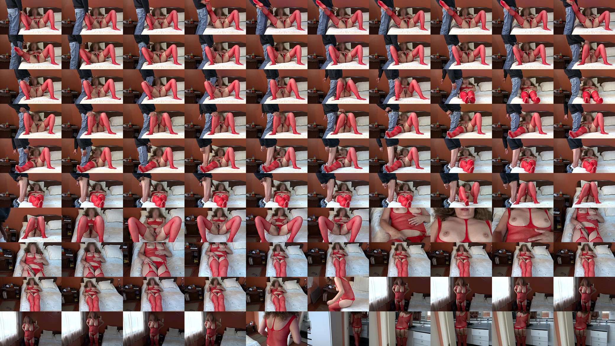 Mutual masturbation with the husband of our maid and I make him cum all over my body 预览图
