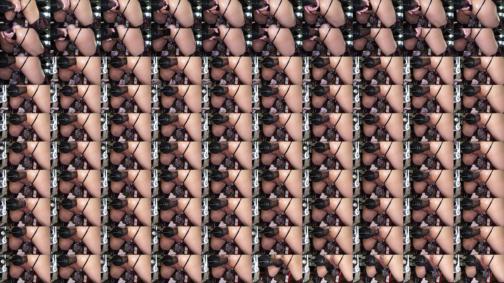 Machine fuck anal masturbation with Doc Johnson Titanmen The Fist 预览图