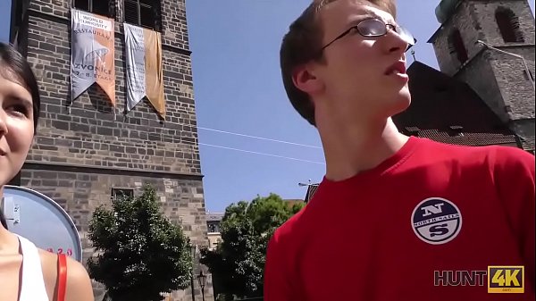 Download Video - HUNT4K&period; Young cuckold watches how his beautiful GF makes money