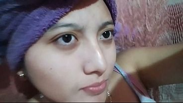 Despues de un rico baño a descansar