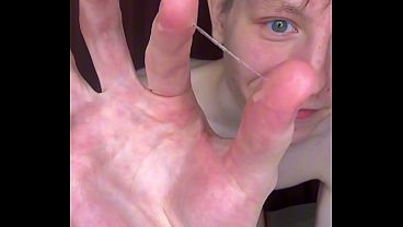 bored in my room so i rubbed my big cock until i blew a load 