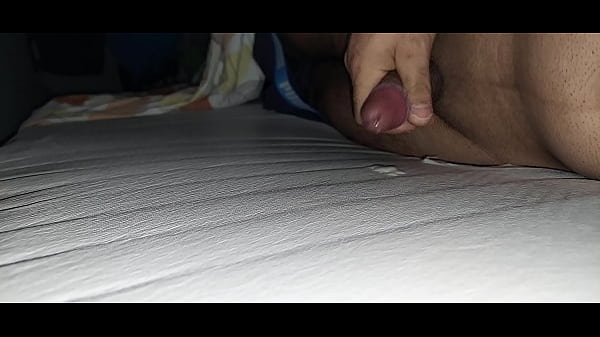 Humping and cumming on the mattress