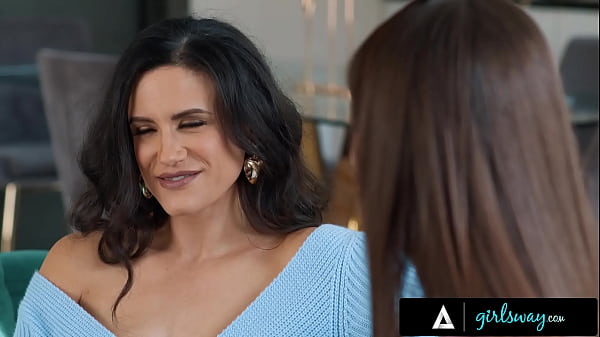 Download Video - GIRLSWAY - MILF Penny Barber Is Caught With Bestie Lexi Luna's Stepbae Natalie Brooks